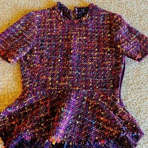 Zara tweed jacket (new) Color the same like on the photo. Size XS/S.